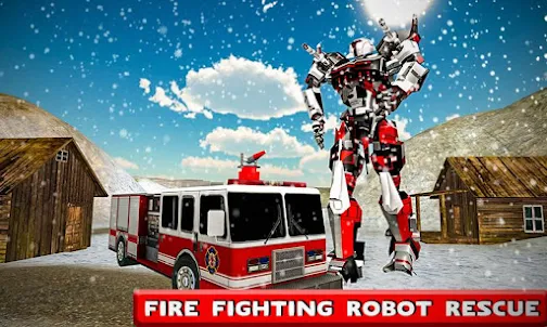 Firefighter Real Robot Rescue