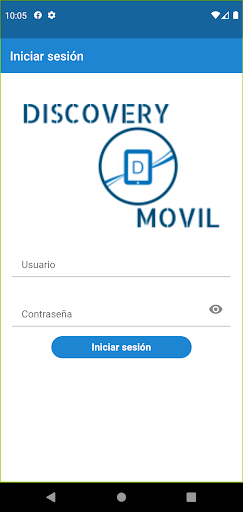 Android application Discovery Recargas screenshort
