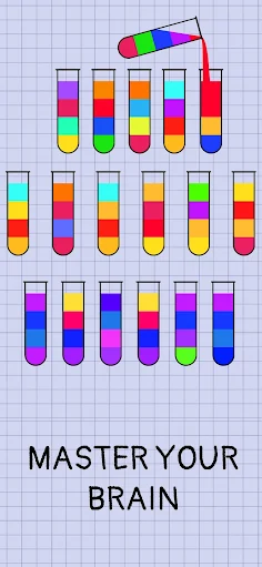 Paper Water Sort - Screenshot 4