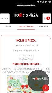HOME S PIZZA