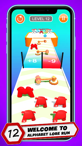 ABC Alphabets Merge Run Fight