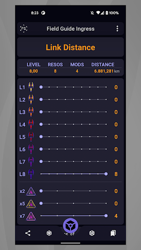 Field Guide Ingress Screen 2