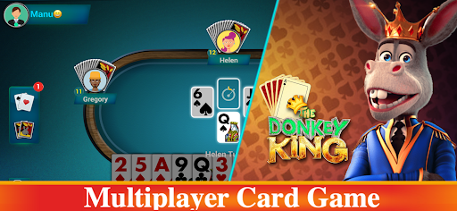 Android application Donkey King: Donkey card game screenshort