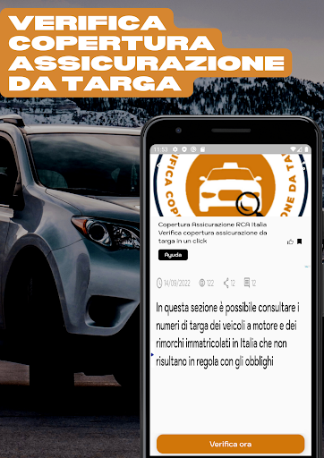 Verifica RCA Autoveicoli Targa Screen 2