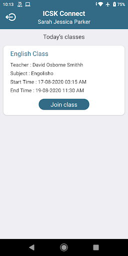 ICSK Connect Screen 3