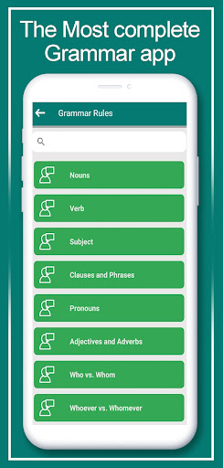 English Grammar & Punctuation Screen 2