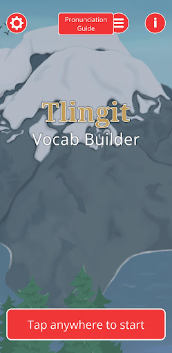 Android application Tlingit Vocab Builder screenshort
