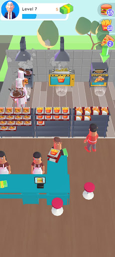 Android application Cooking Star:Fast Food Empire screenshort