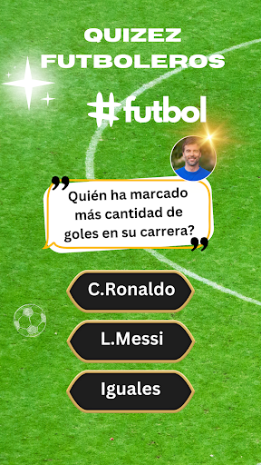 Android application Quiz para Ganar - Futboleros screenshort