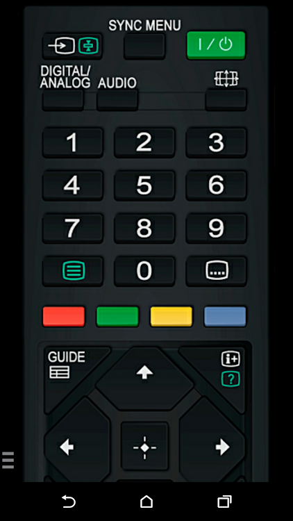 TV Remote for Sony TV - 1.4.5 - (Android)