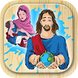 Illustrations of Jesus the bible - Creativity icon