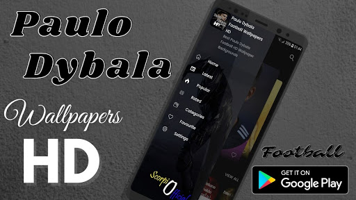 Android application Dybala Football Wallpaper HD screenshort
