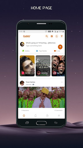 Android application Dostally - DostAapka Social screenshort
