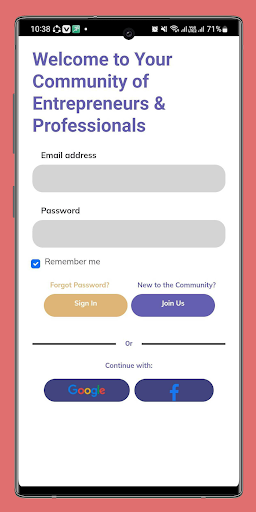 Android application MyDough screenshort