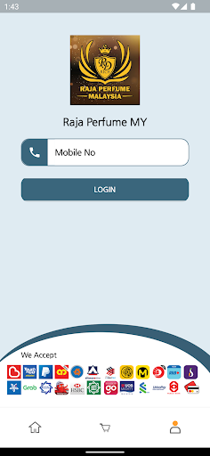 Android application Raja Perfume MY screenshort