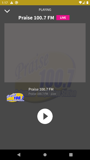 Praise 100.7 FM - WEAM Screen 2