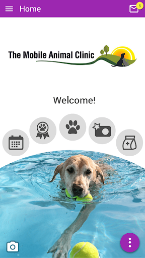 Android application The Mobile Animal Clinic screenshort