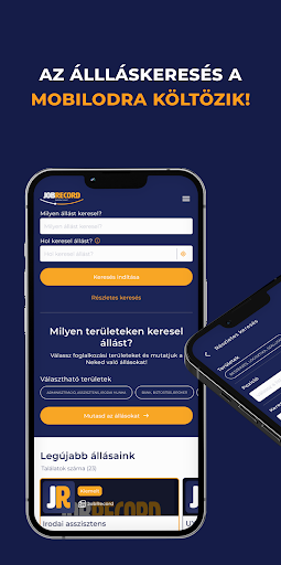 Android application JobRecord screenshort