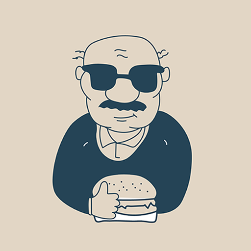 Old Mates Burgers logo