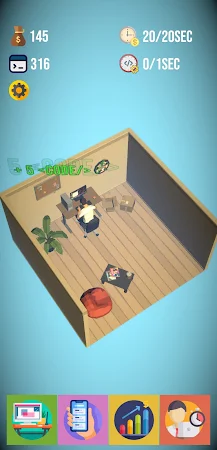 Game screenshot Idle Startup: incremental game mod apk