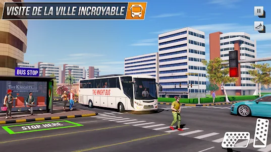 Conduite Bus jeu: Jeux de bus