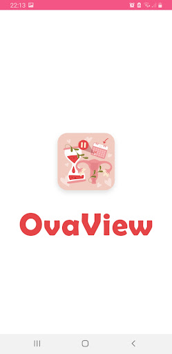 Android application OvaView: Track,Predict cycle screenshort