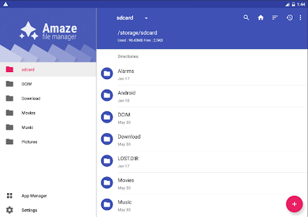 Amaze File Manager Capture d'écran