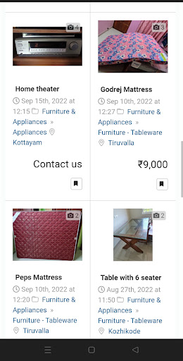 Kerala ols - online buy sell Screen 2