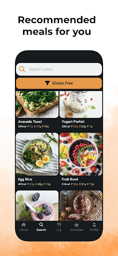 MacroFanatic: Calorie Counter Screen 2