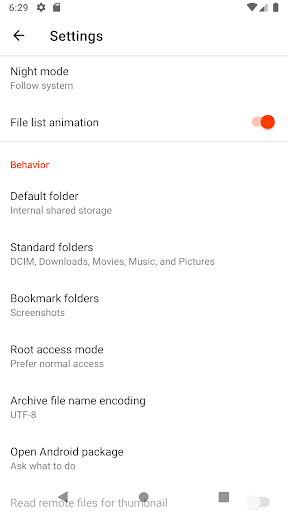 File Explorer FTP Server Screen 3