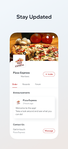 Pizza Express Store Screenshot 1 - AppWisp.com