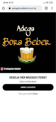 Android application Adega Bora Beber screenshort