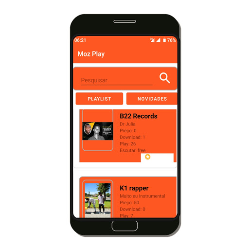 Moz Play APP Screen 2