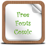 Free Fonts Comic icon
