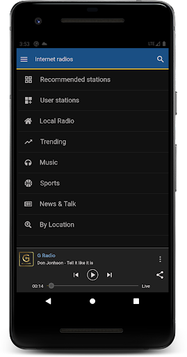 Radio 4U - Online radio Screen 2
