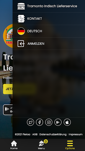 Tramonto Indisch Lieferservice Screen 2