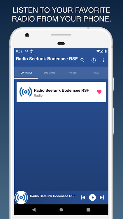 Radio Seefunk Bodensee RSF App - 4.8 - (Android)