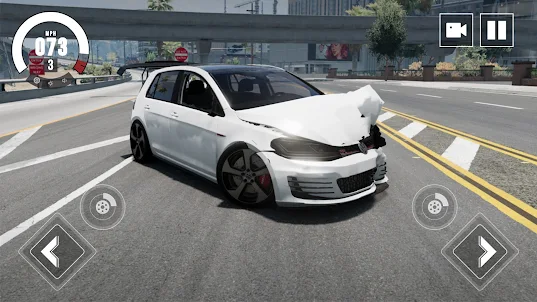 GTI Golf VW: Crash Master 3D