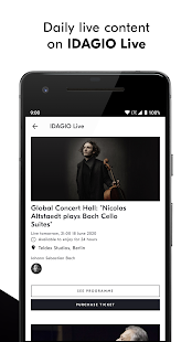 IDAGIO Stream Classical Music Screenshot
