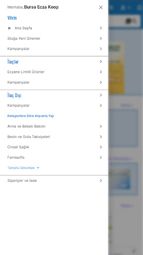 Android application BEK E-Şube screenshort