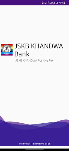 Android application JSKBKHANDWA Positive Pay screenshort
