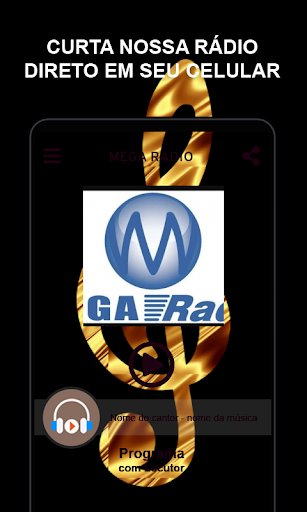 Android application MEGA RADIO screenshort