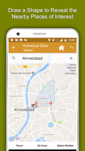 Screenshot of Historical Sites Travel & Expl
