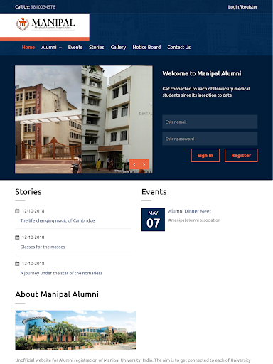 Manipal Alumni - Medical Screen 3
