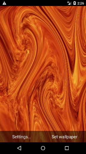 Swirly live wallpaper Screenshot 3 - AppWisp.com