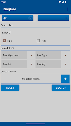 Android application Ringlore screenshort