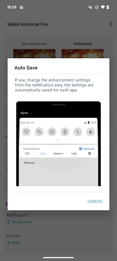 Screenshot of Video Enhancer Pro