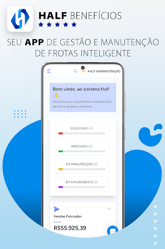 Android application Half Benefícios screenshort