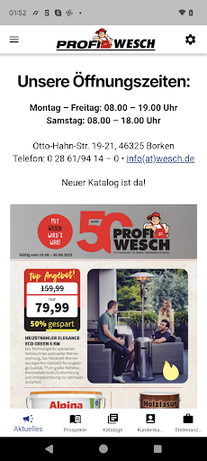 Wesch Fachmarkt Screen 2