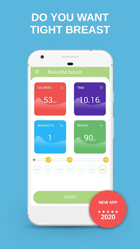 Screenshot of Beautiful breast workout